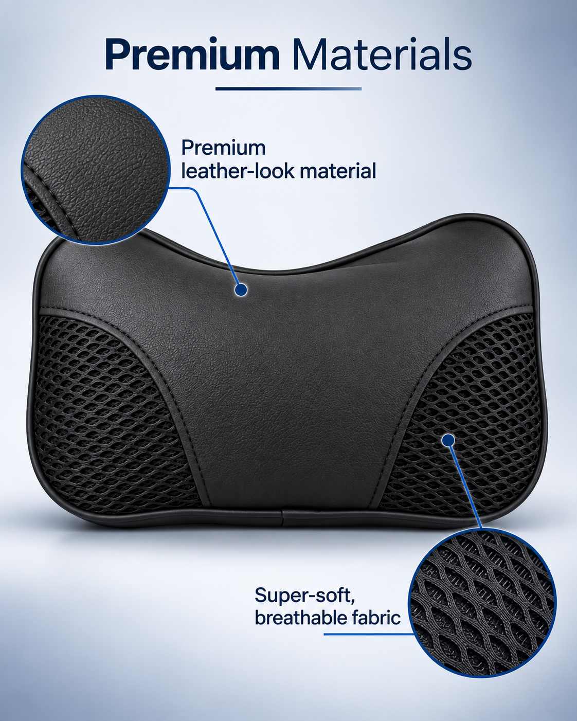 Car Seat Headrest Cushion (Pair)